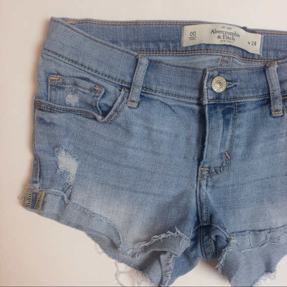 A&F Jean Shorts Denim shorts low waist H - Picture 7 of 7
